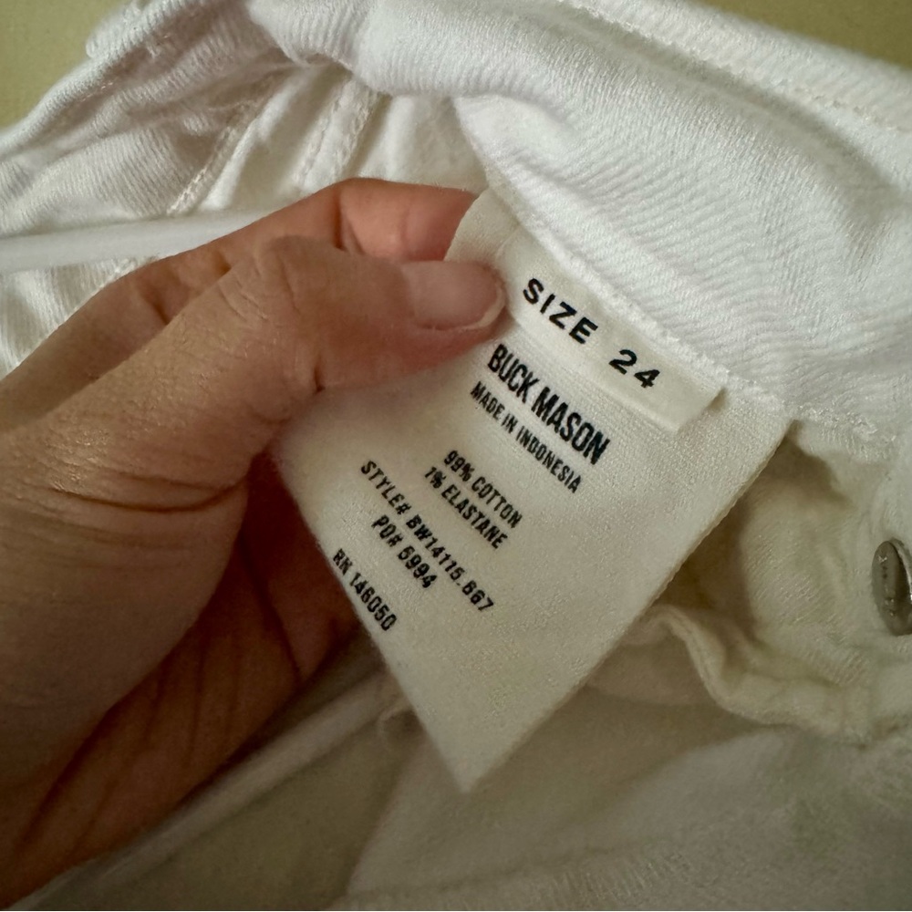 Buck Mason Rider Short in White 🤍 - Picture 5 of 5